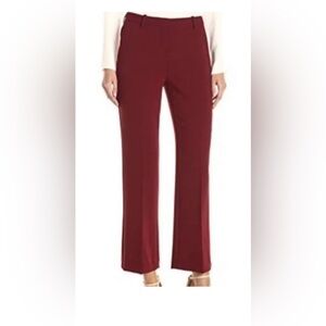 THEORY DEEP MULBERRY CLASSIC SUIT PANTS SIZE 10